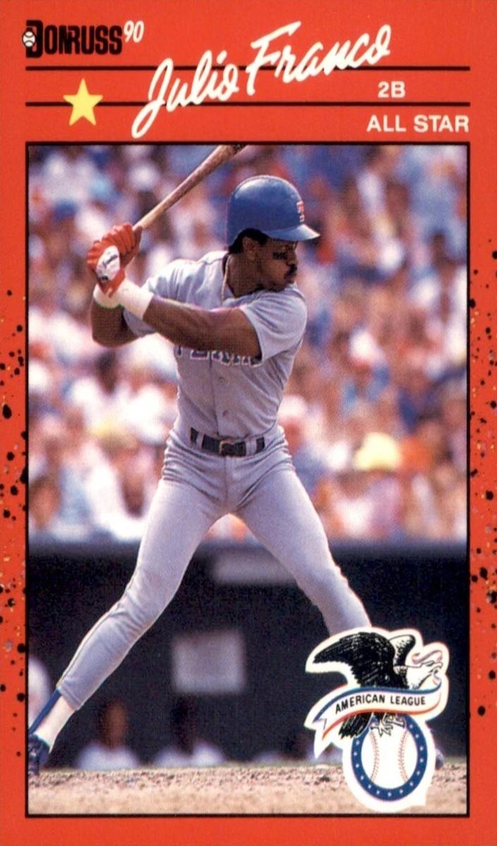 1990 Julio Franco #701