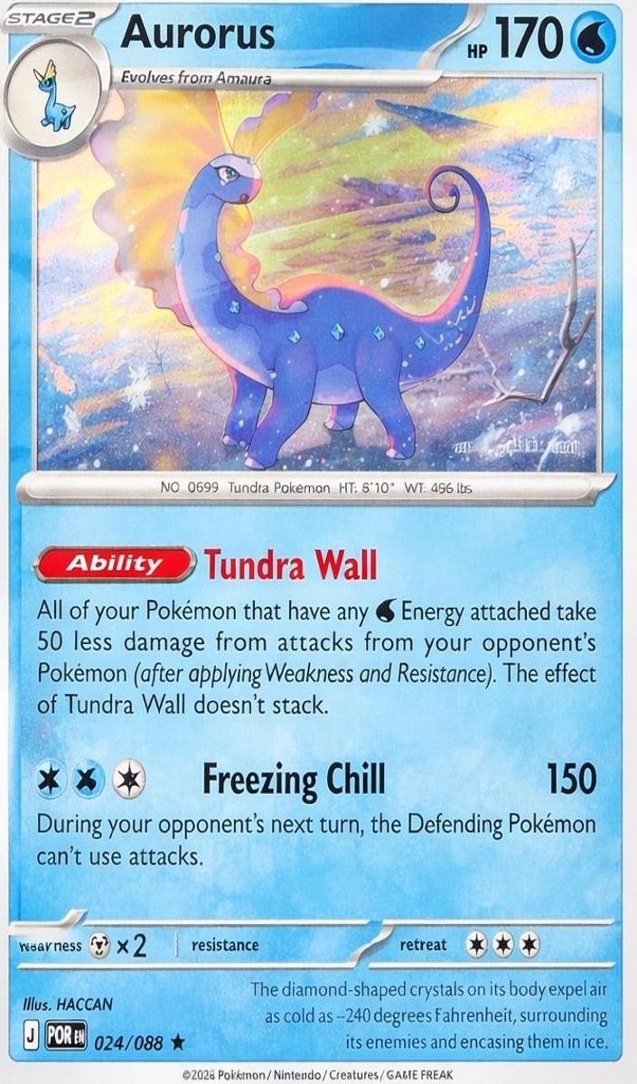 Aurorus 2026 Pokemon Mega Evolution Perfect Order