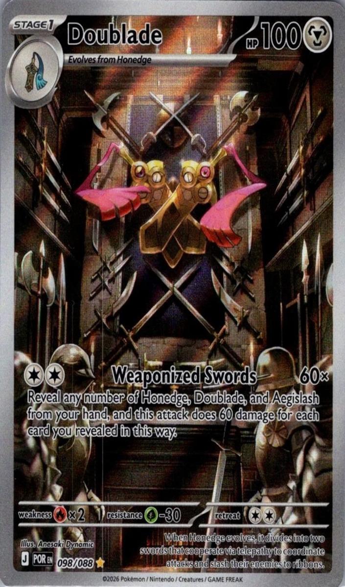 Doublade 2026 Pokemon Mega Evolution Perfect Order