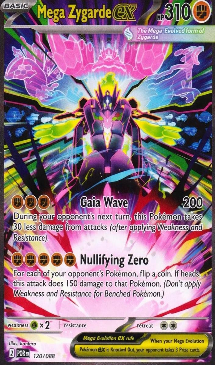 Mega Zygarde EX 2026 Pokemon Mega Evolution Perfect Order
