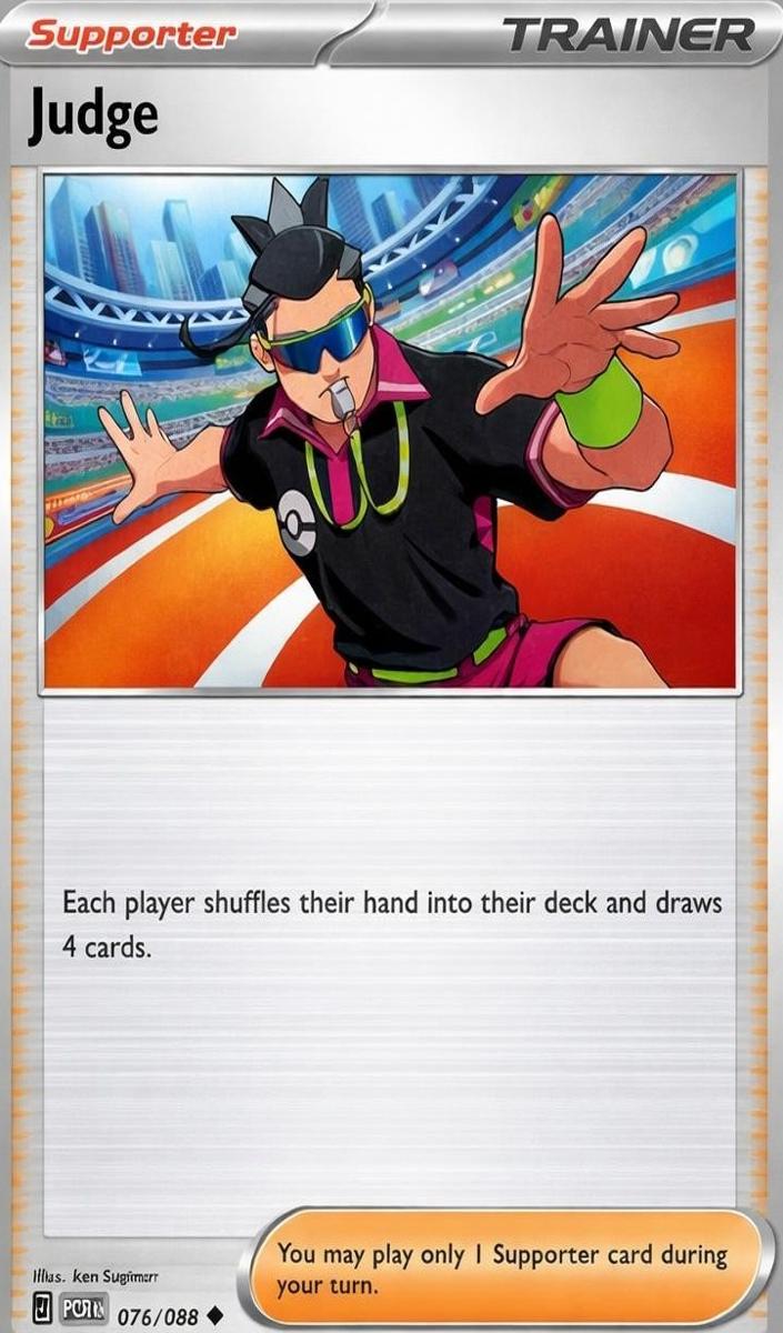 Judge 2026 Pokemon Mega Evolution Perfect Order