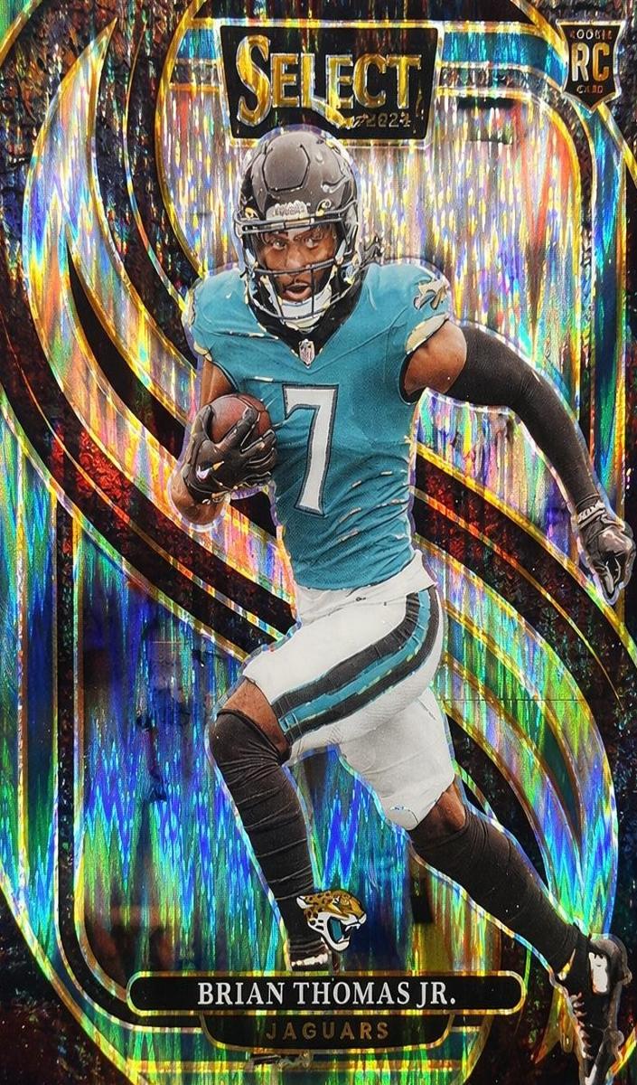 2024 Panini Select Brian Thomas Jr. [Silver Prizm] #143 card