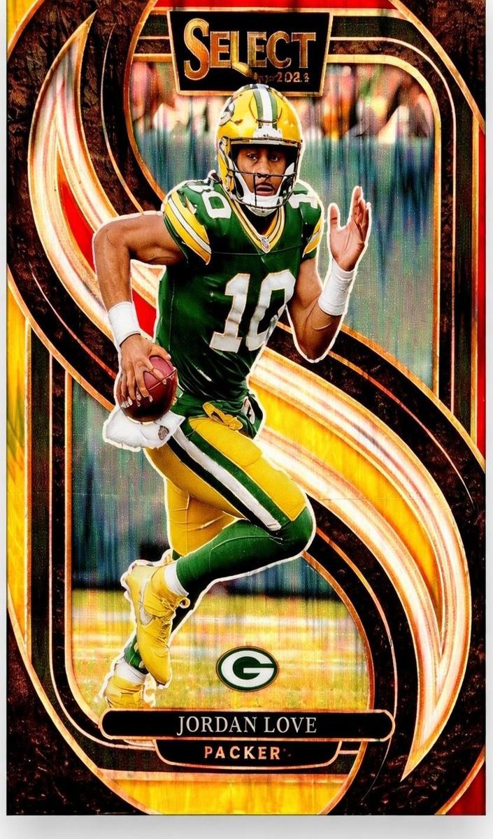 2024 Panini Select Jordan Love [Black Green Prizm Shock] #172 card