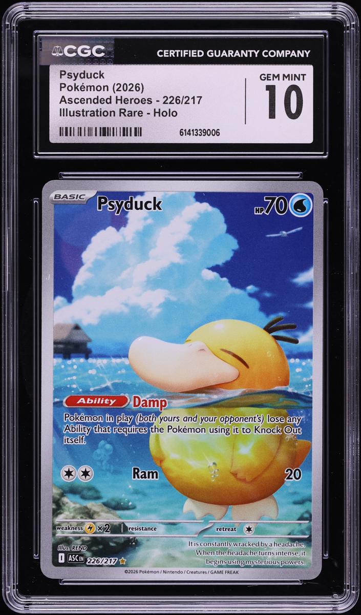 Psyduck 2026 Pokemon Mega Evolution Ascended Heroes