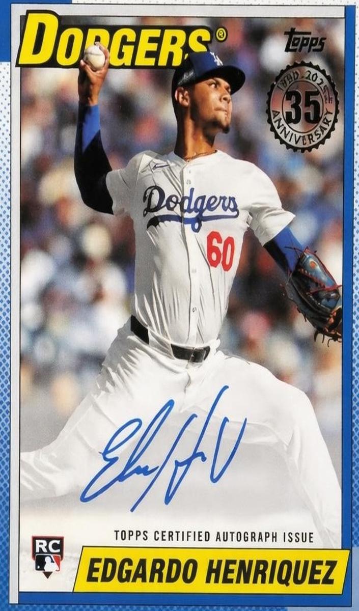 2025 Edgardo Henriquez #90B2-EHE