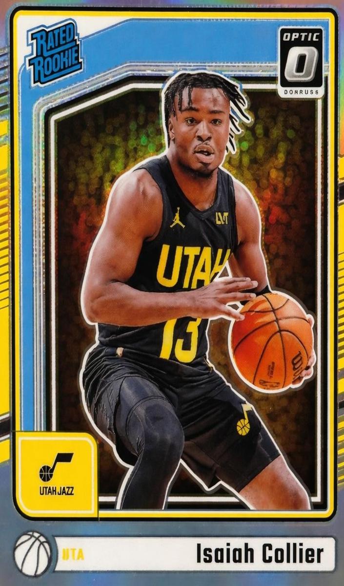 Isaiah Collier 2024-25 Donruss Optic Basketball card