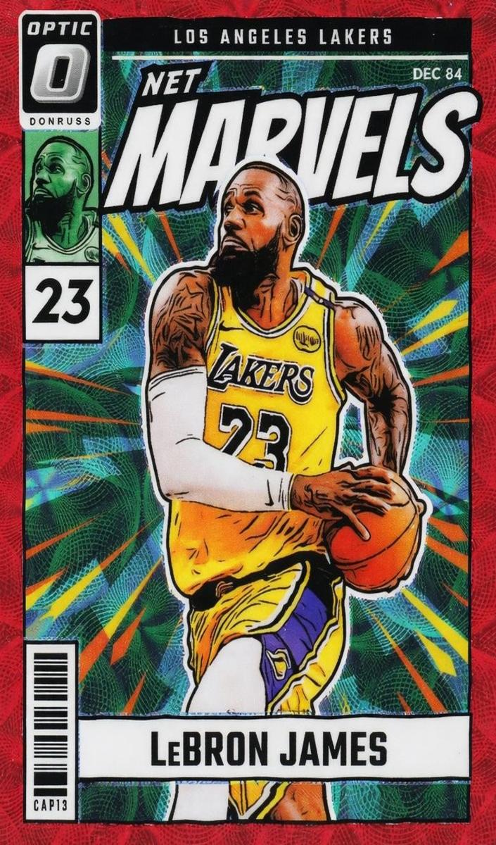 2024 Panini Donruss Optic Red #24 LeBron James front