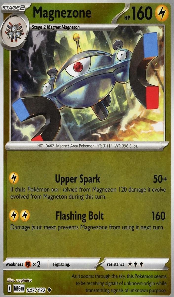 Magnezone 2025 Pokemon Mega Evolution