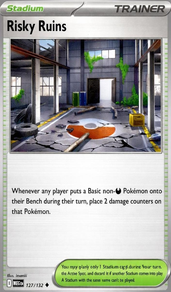 Risky Ruins 2025 Pokemon Mega Evolution