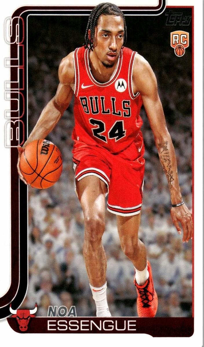 Noa Essengue 2025 Topps Basketball card