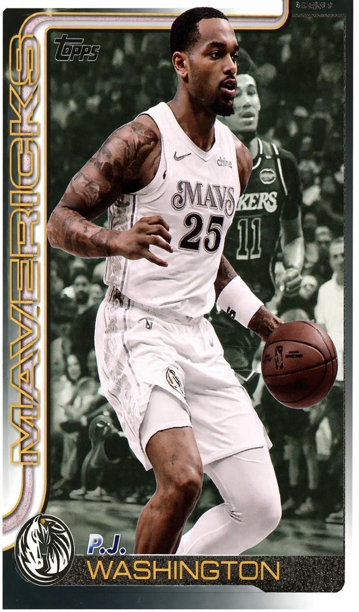 P.J. Washington Jr. 2025 Topps Basketball card