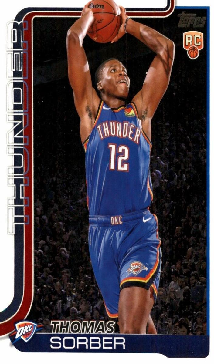 Thomas Sorber 2025 Topps Basketball card