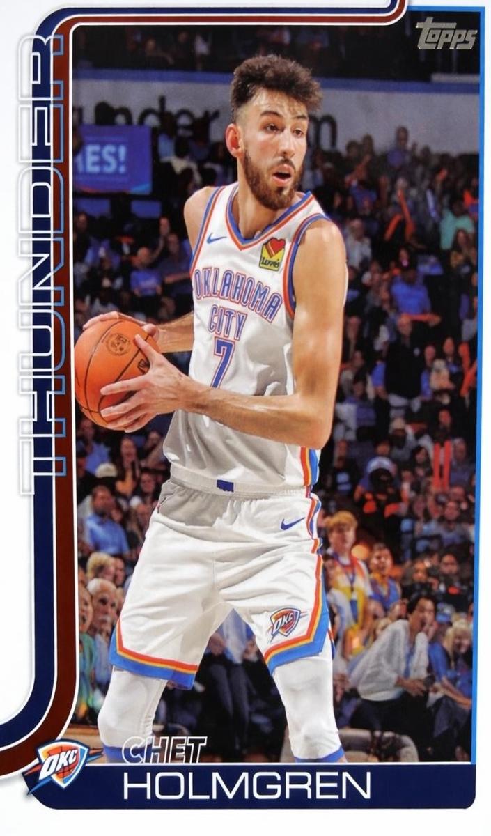 Chet Holmgren 2025 Topps Basketball card