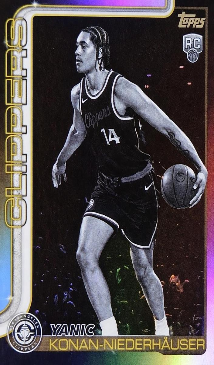 Yanic Konan-Niederhauser 2025 Topps Basketball card
