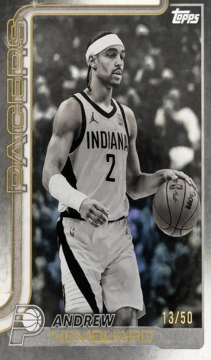 Andrew Nembhard 2025 Topps Basketball card