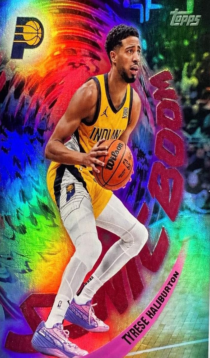 2025 Topps Sonic Boom Tyrese Haliburton #SB-13 card