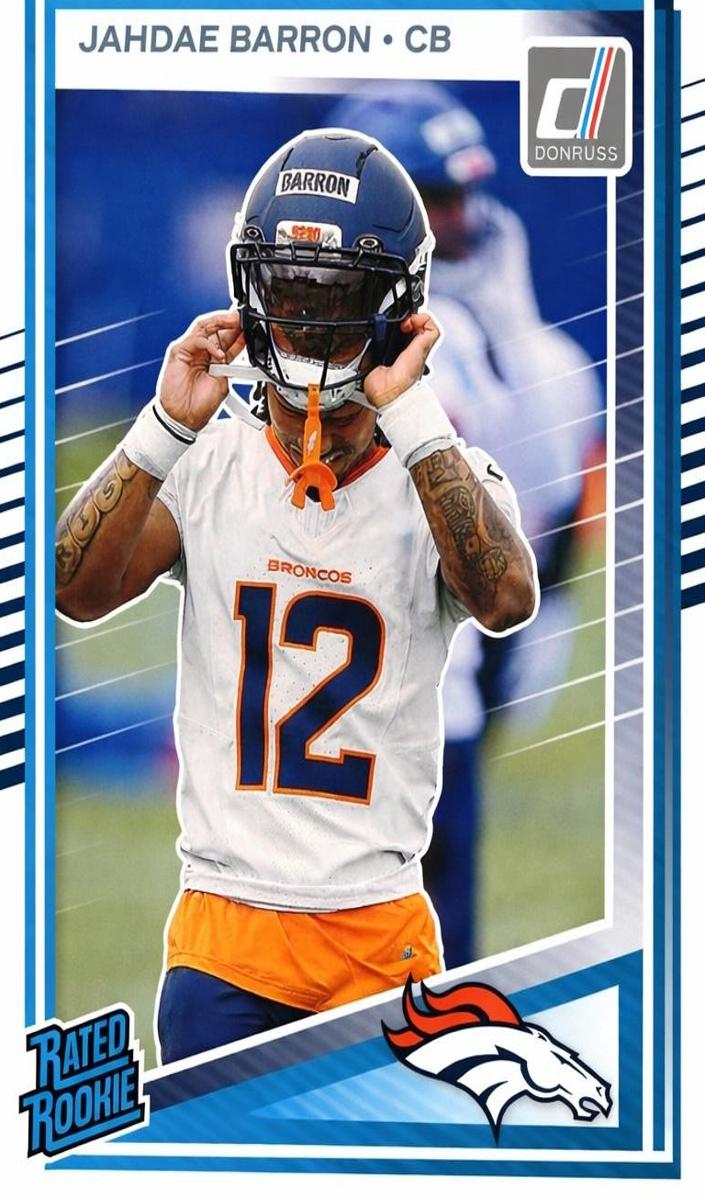 Jahdae Barron 2025 Donruss Football card