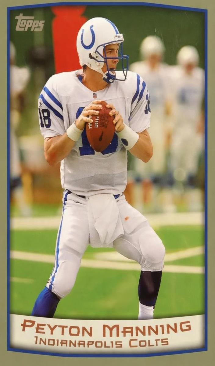 1999 Metal Universe Linchpins Peyton Manning #8 card
