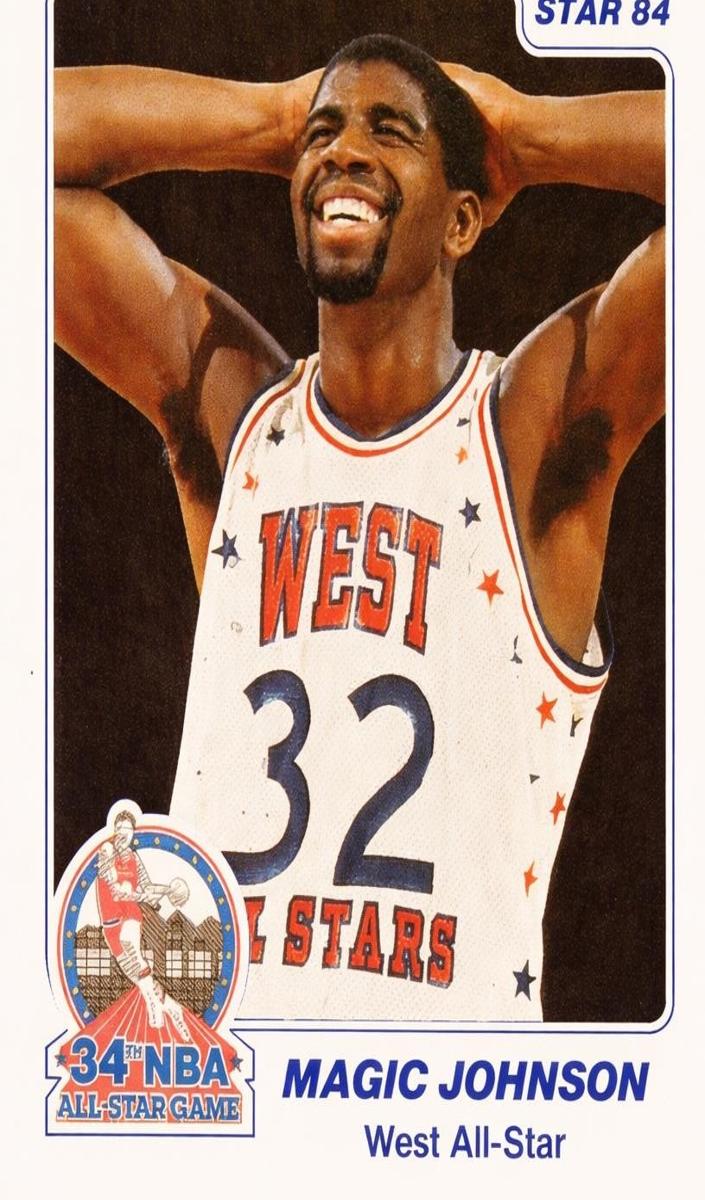 1984 Magic Johnson [Denver Police] #21