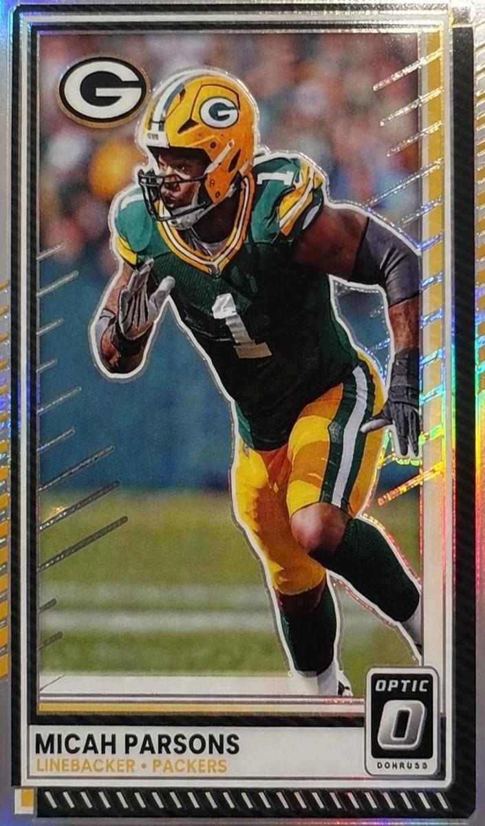 Micah Parsons 2025 Donruss Optic Football card