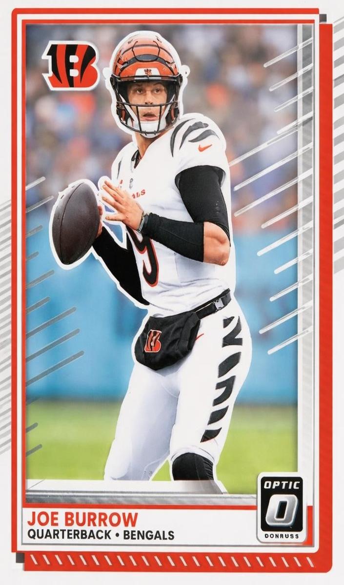 2025 Panini Donruss Downtown Horizontal Joe Burrow #1 card