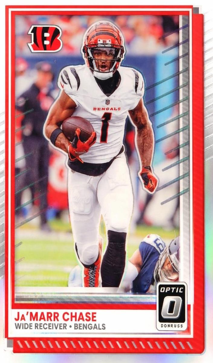Ja'Marr Chase 2025 Donruss Optic Football card