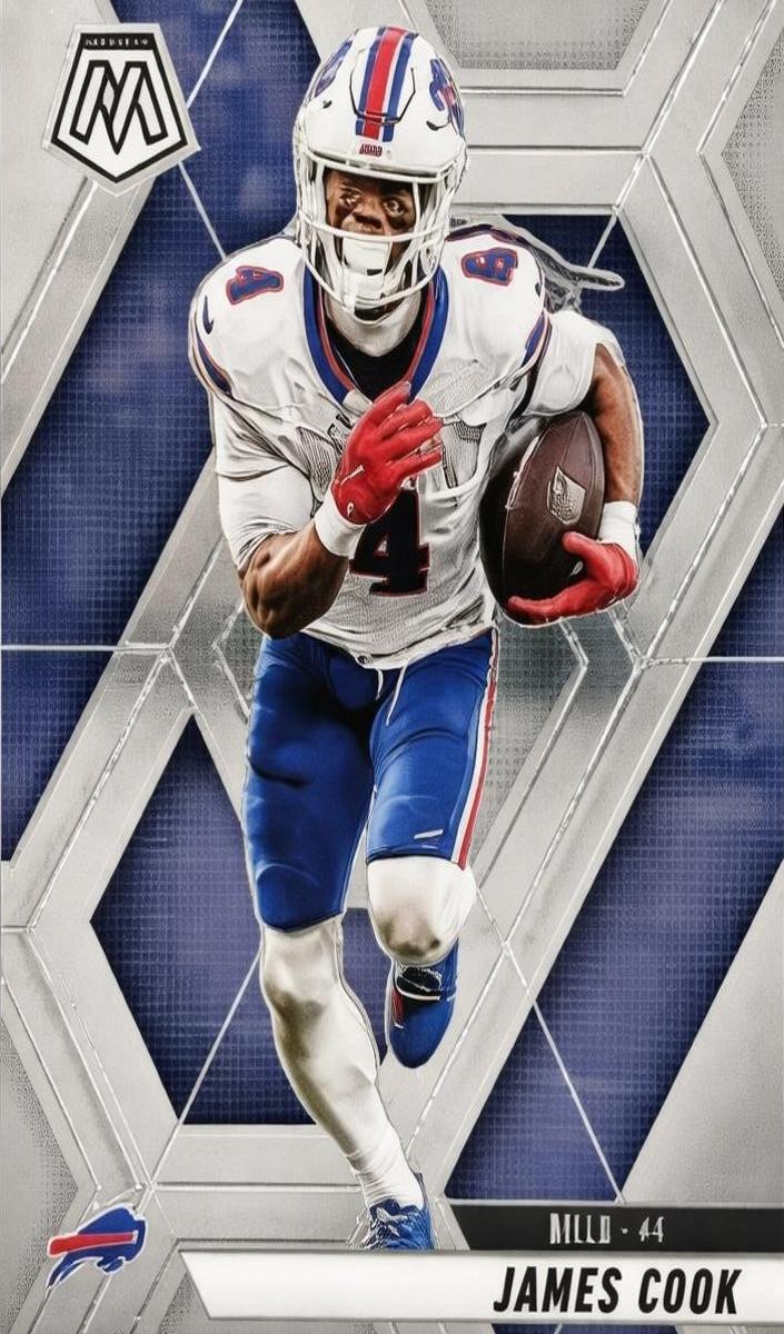 James Cook 2025 Mosaic Football card