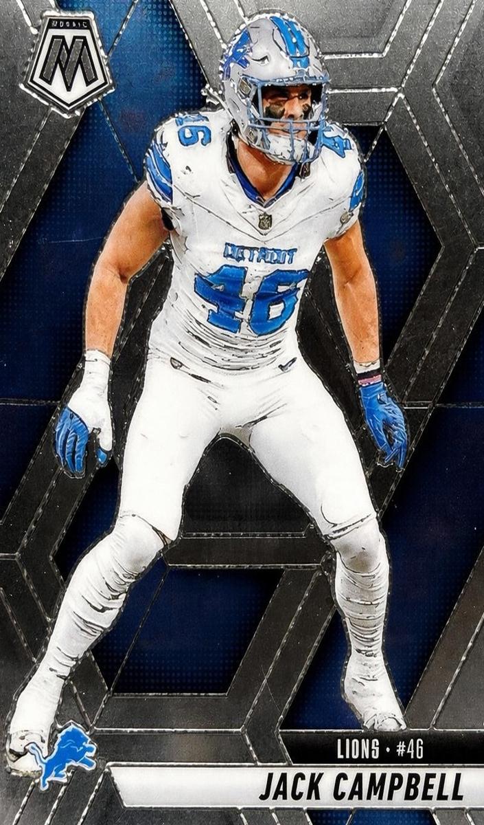 Jack Campbell 2025 Mosaic Football card