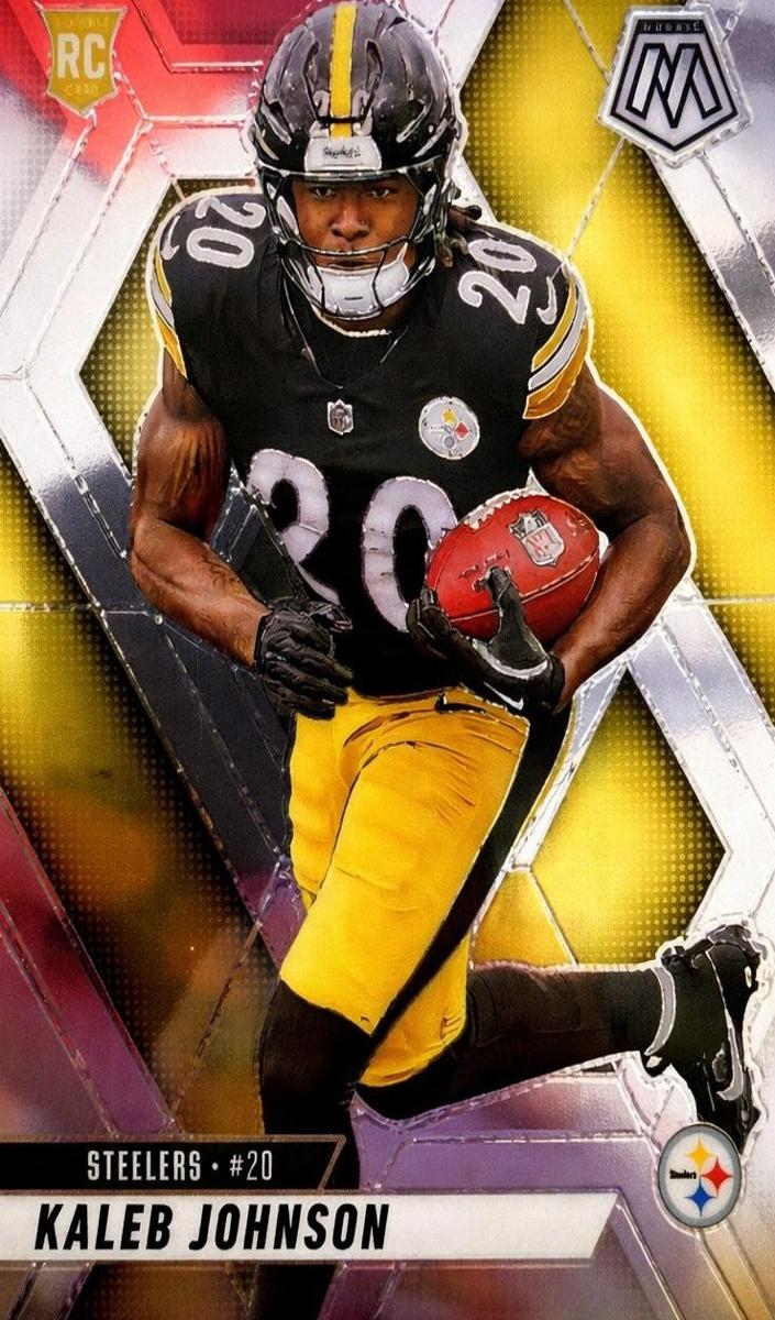 Kaleb Johnson 2025 Mosaic Football card