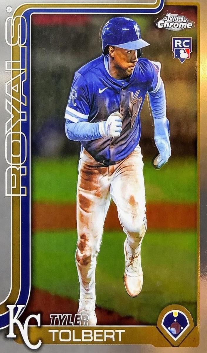 Tyler Tolbert 2025 Topps Chrome Update Baseball card