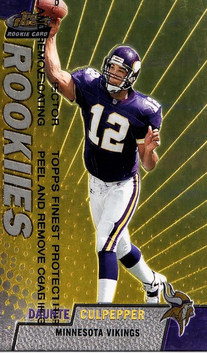 Daunte Culpepper 1999 Topps Finest Football