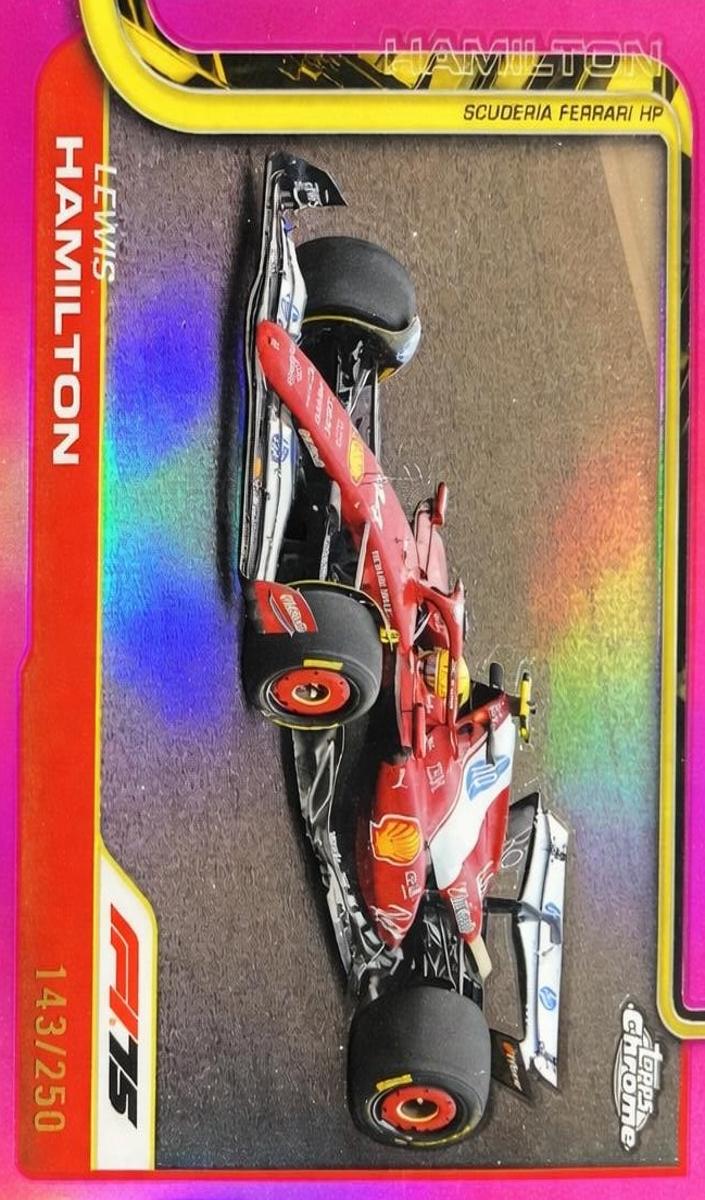 2025 Lewis Hamilton [Pink Refractor] #76