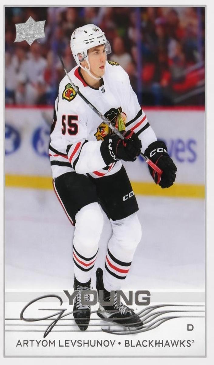 2025 Upper Deck Artyom Levshunov [Clear Cut] #201 card