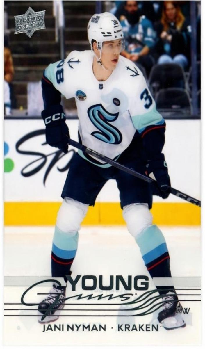 2025 Upper Deck Jani Nyman [Clear Cut] #209 card