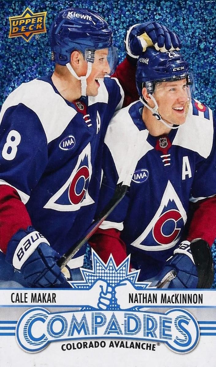 2025 Nathan MacKinnon / Cale Makar [Speckle] #CM-10