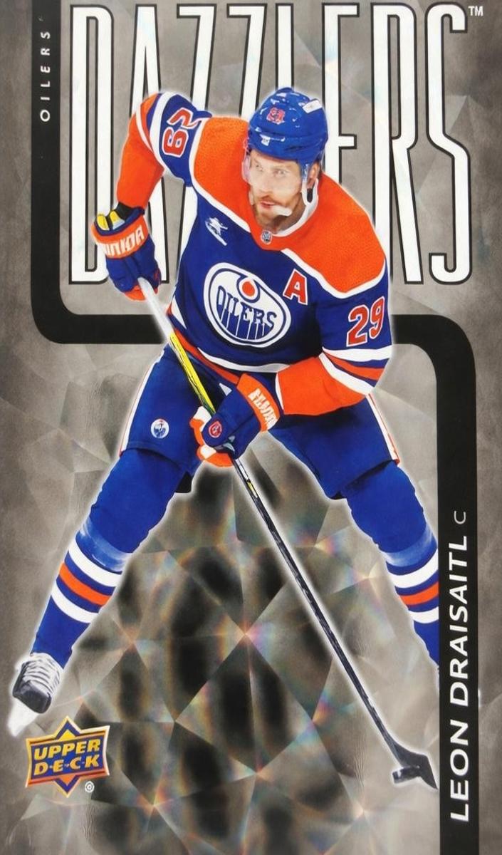 2025 Upper Deck Leon Draisaitl [Black] #DZ-1 card