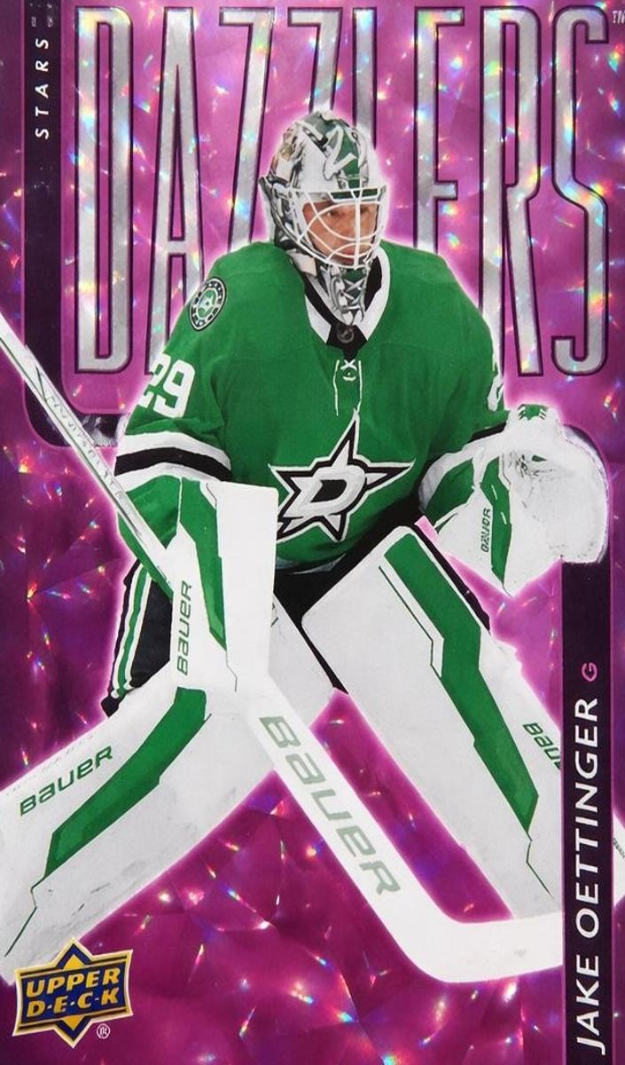 2025 Upper Deck Jake Oettinger [Pink] #DZ-22 card