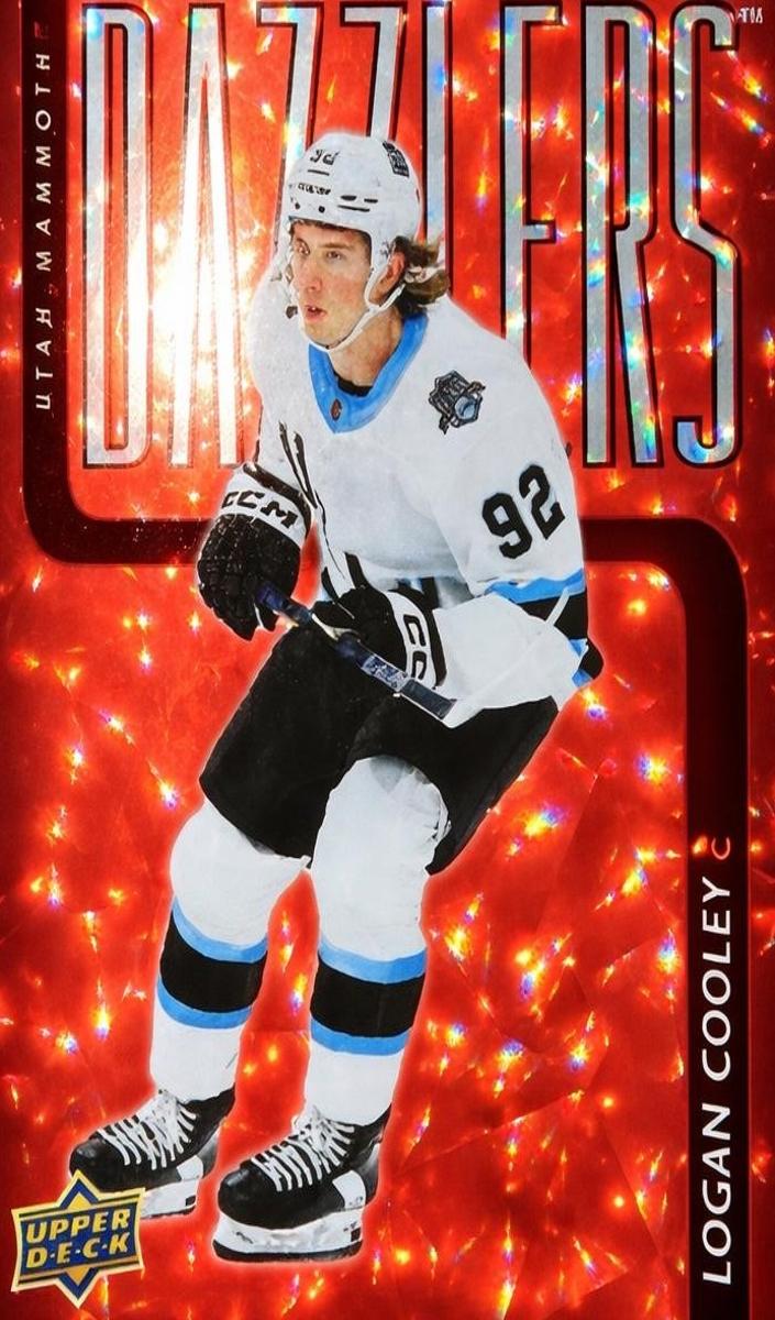 2025 Upper Deck Logan Cooley [Red] #DZ-21 card