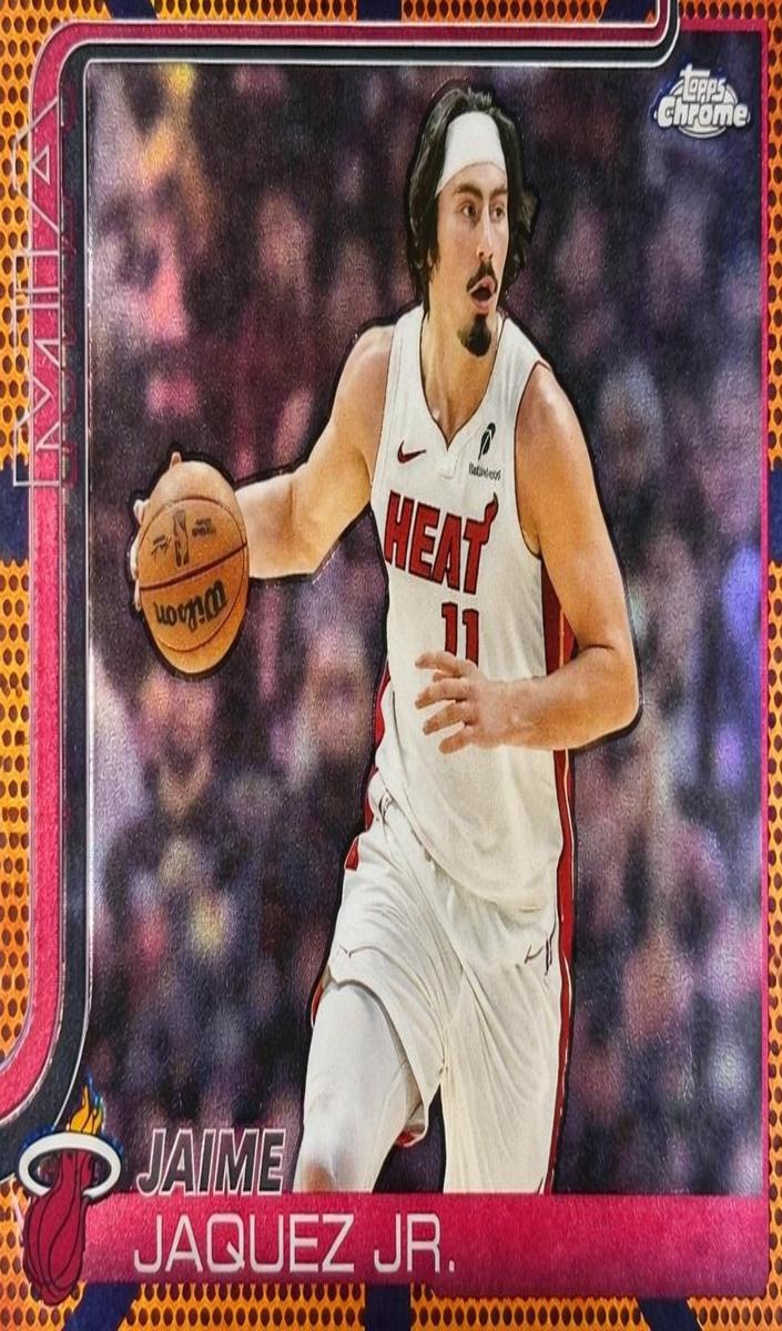 Jaime Jaquez Jr. 2025-26 Topps Chrome Basketball card