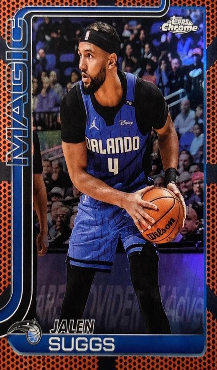 Jalen Suggs 2025-26 Topps Chrome Basketball card