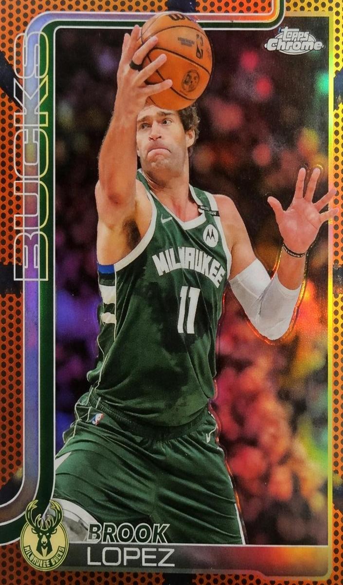 Brook Lopez 2025-26 Topps Chrome Basketball card