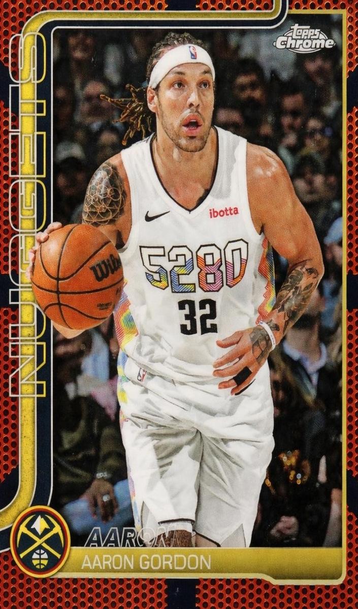 Aaron Gordon 2025-26 Topps Chrome Basketball card