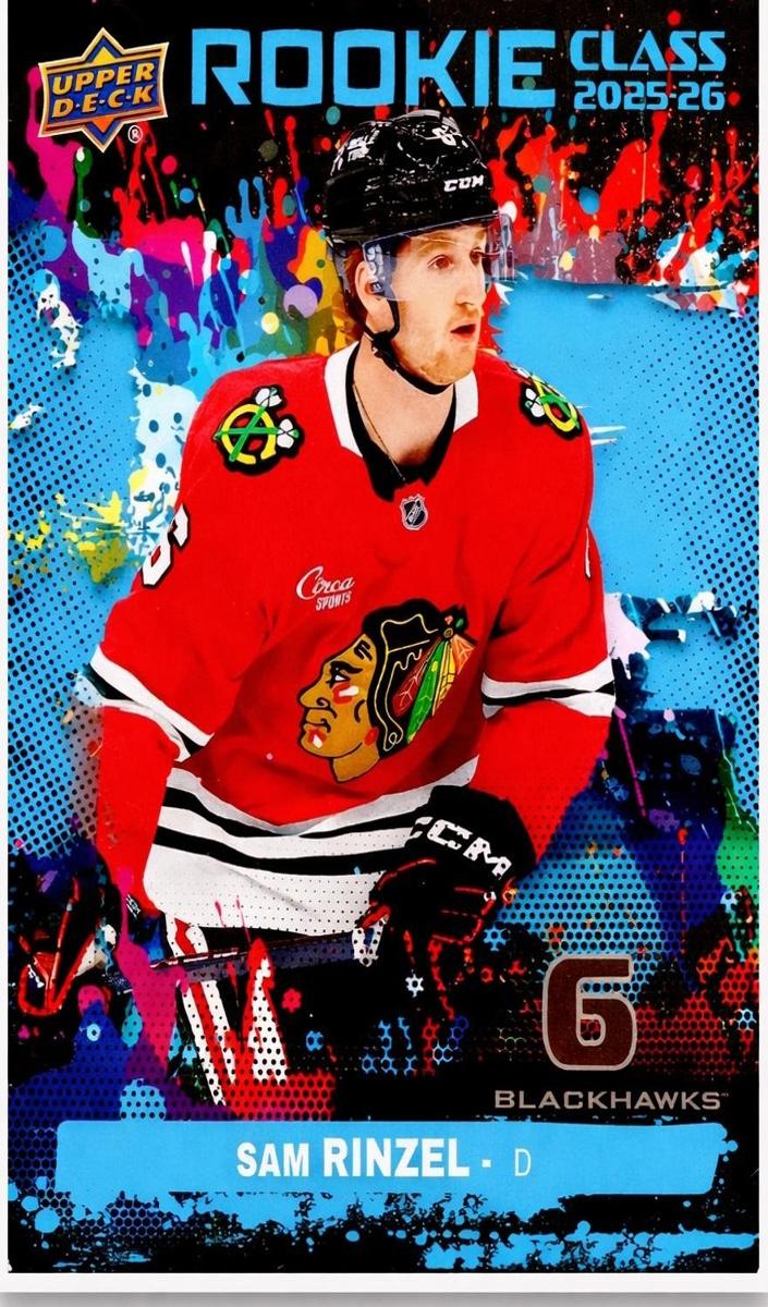 2025 Upper Deck Sam Rinzel #RC-13 card