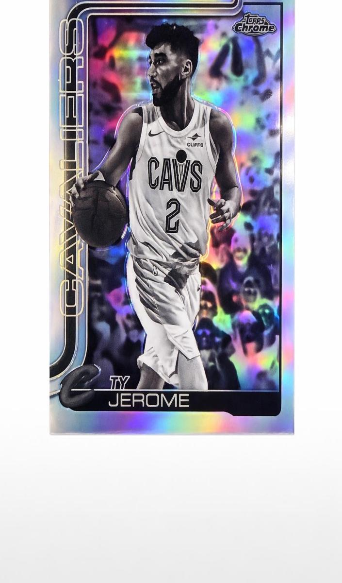 Ty Jerome 2025-26 Topps Chrome Basketball card