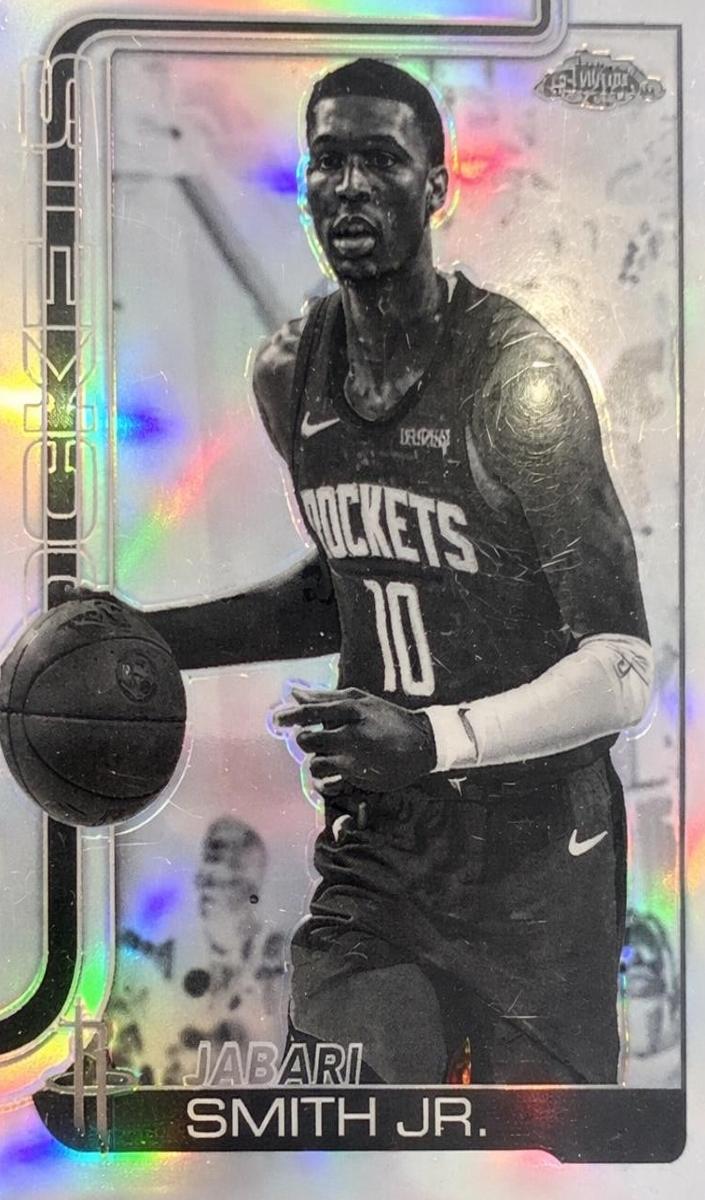 Jabari Smith Jr. 2025-26 Topps Chrome Basketball card