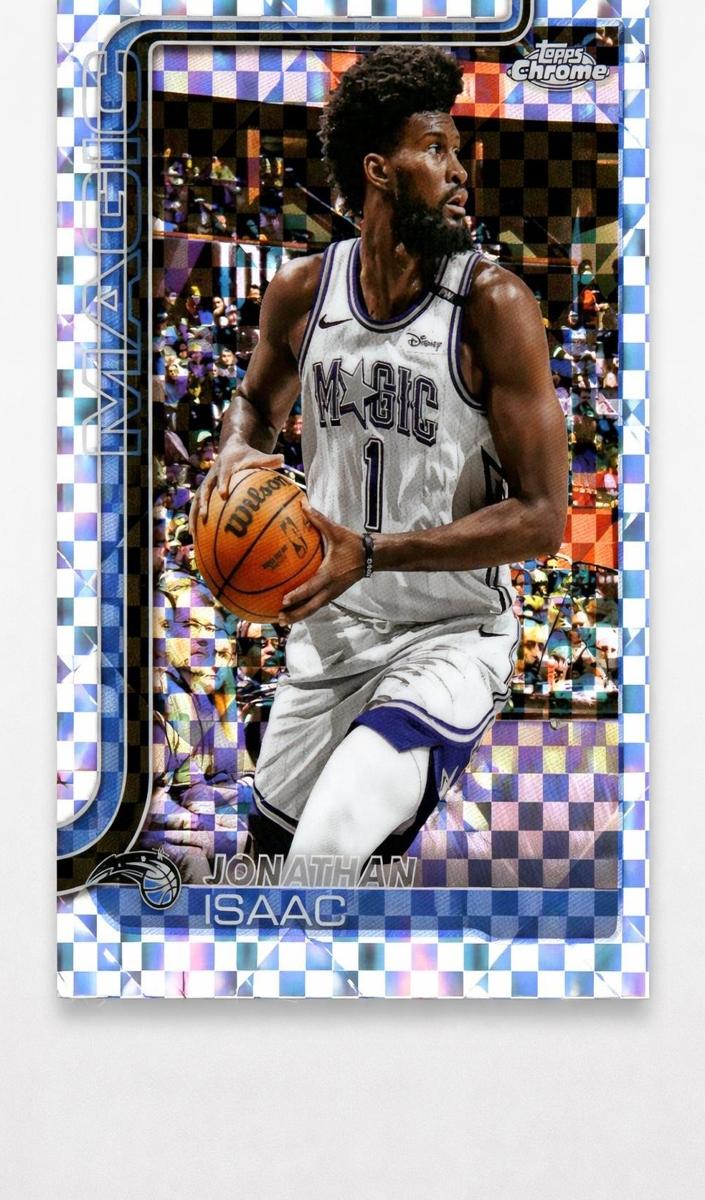 Jonathan Isaac 2025-26 Topps Chrome Basketball card