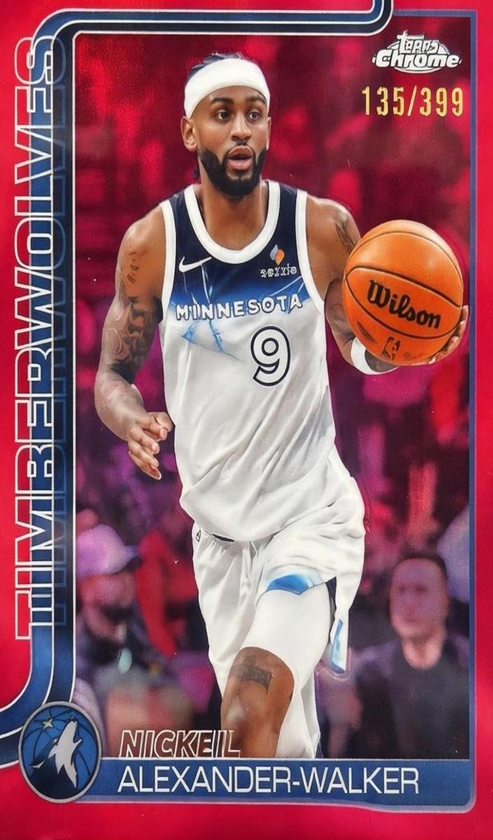 Nickeil Alexander-Walker 2025-26 Topps Chrome Basketball card