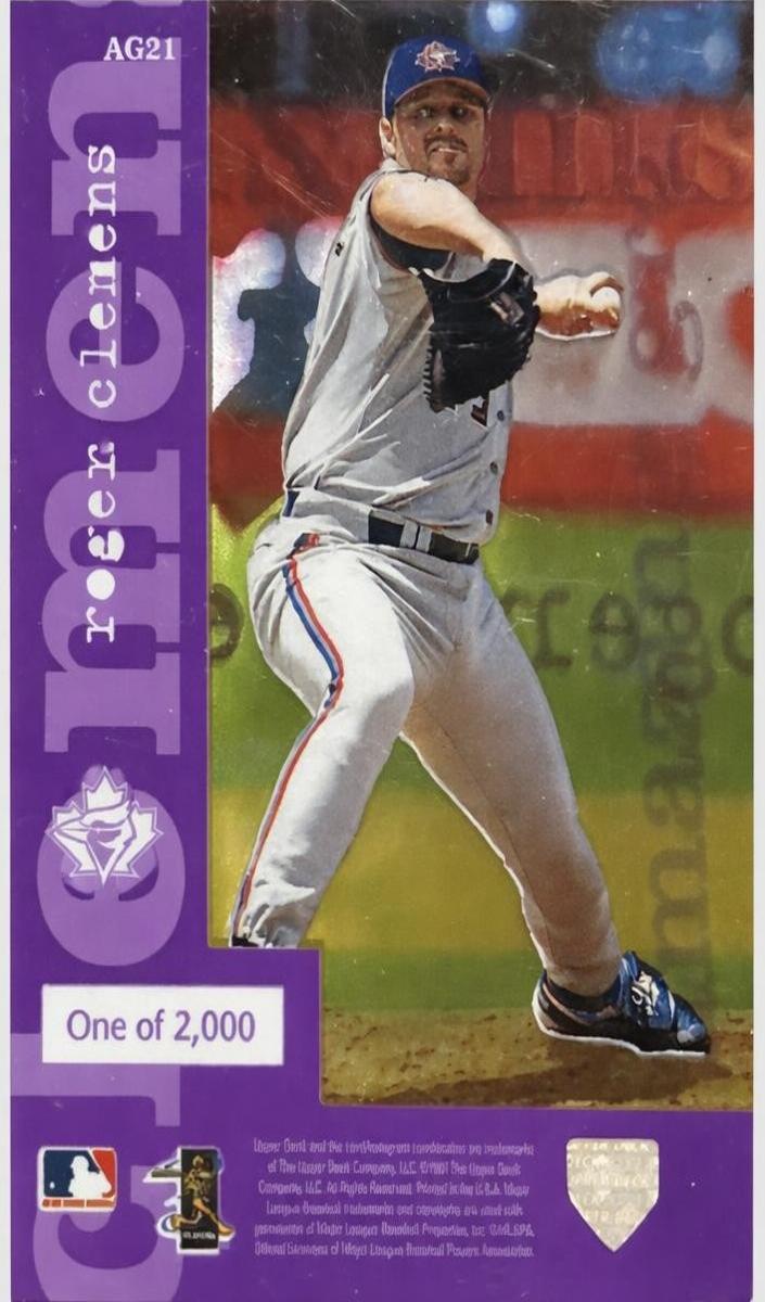 1998 Roger Clemens #AG21