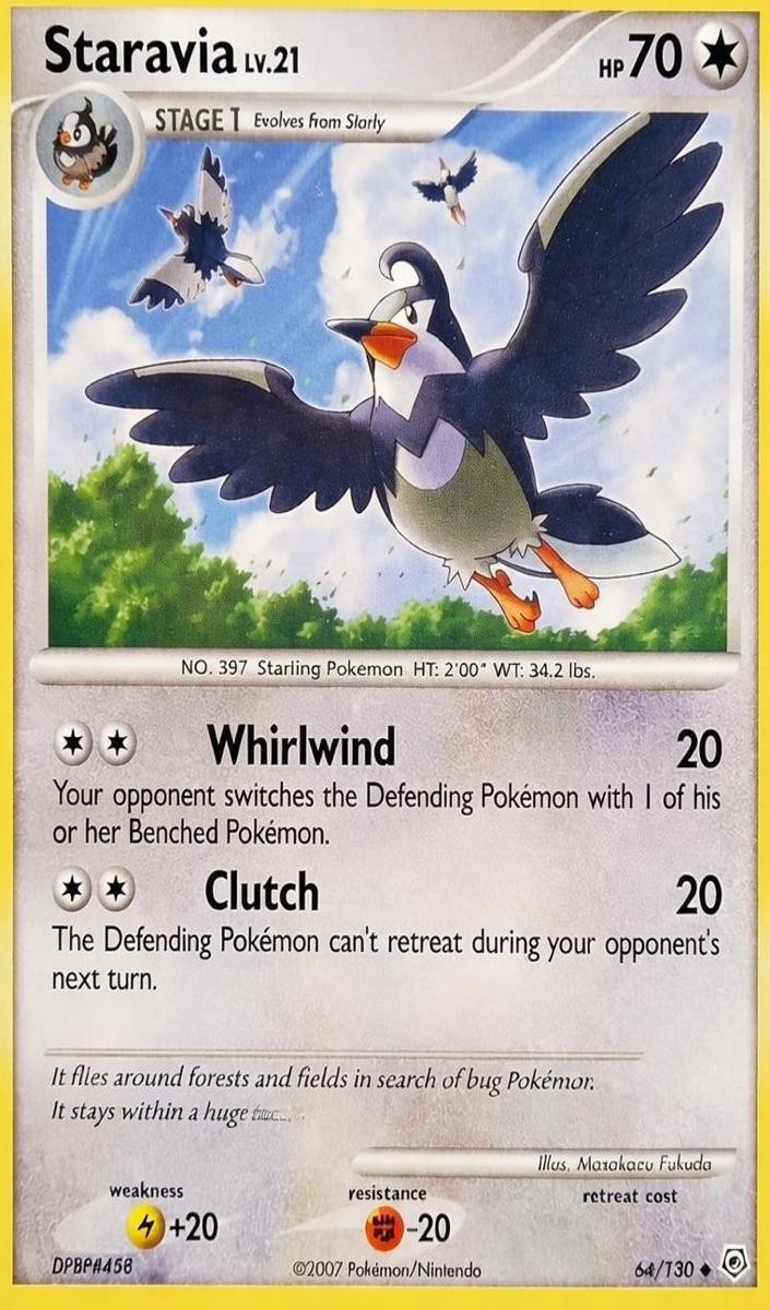 Staravia 2007 Pokemon Diamond & Pearl