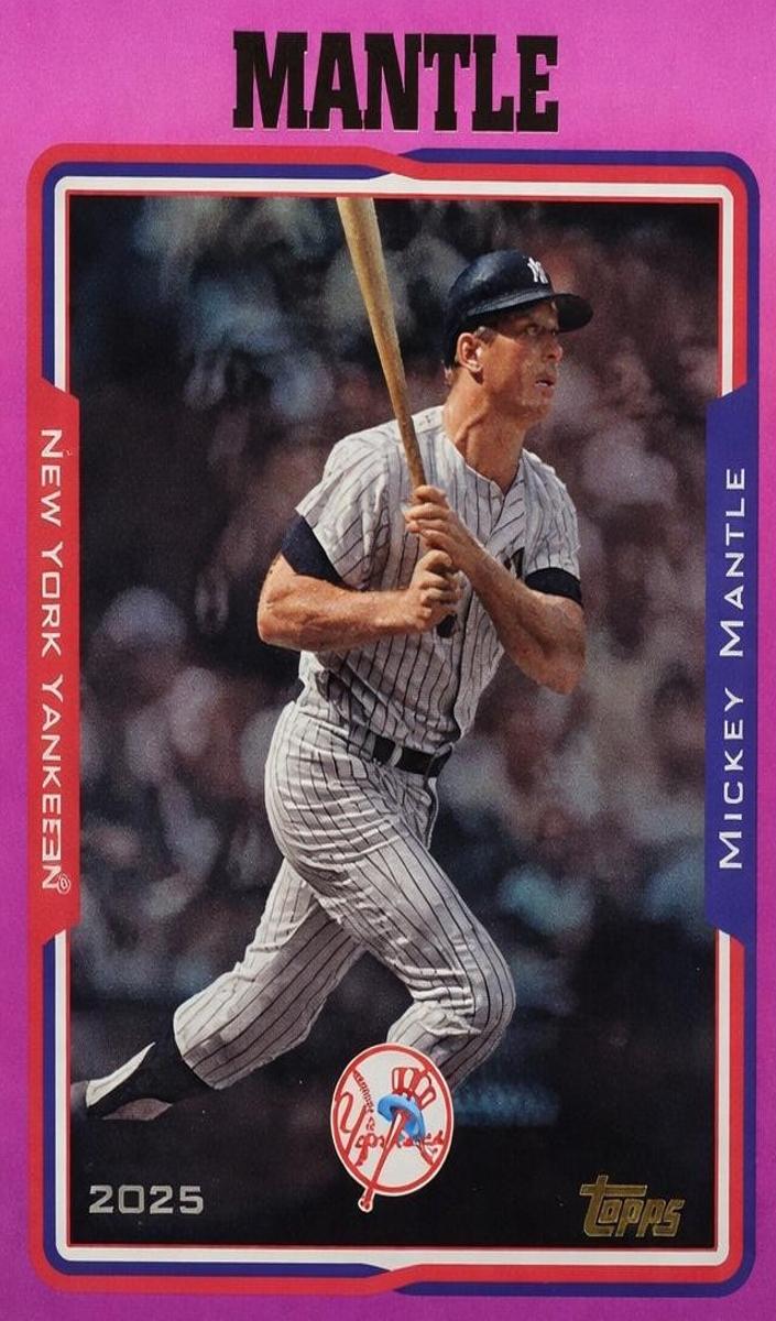 2025 Mickey Mantle [Pink Foilboard] #252